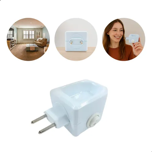 Difusor Elétrico De Ambiente 30ml - Rápida Cor Branco