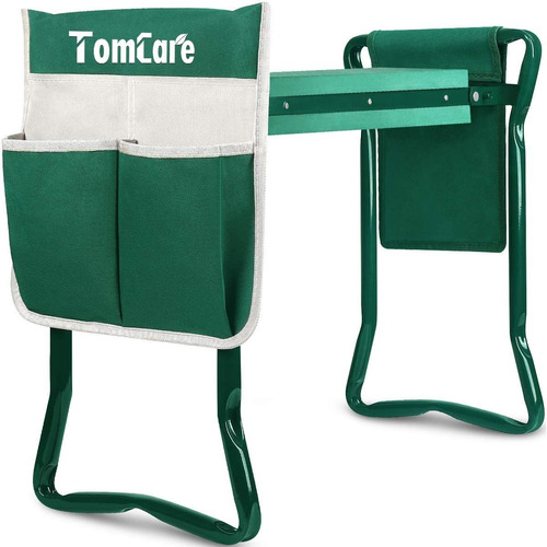 Tomcare - Taburete Plegable Con Bolsa De Herramientas, Almoh