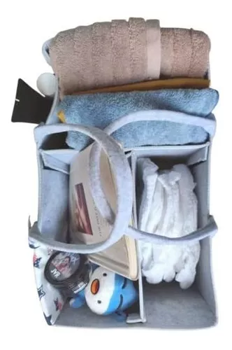 Accmor Organizador colgante de pañales para bebé, apilador de pañales,  organizador de bolsas de almacenamiento clasificadas para colgar para