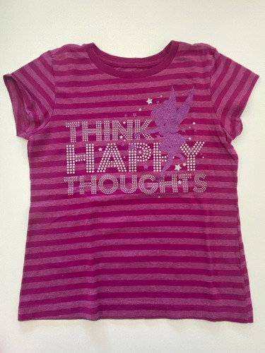 Remera Tinkerbell Disney/ Talle 5-6