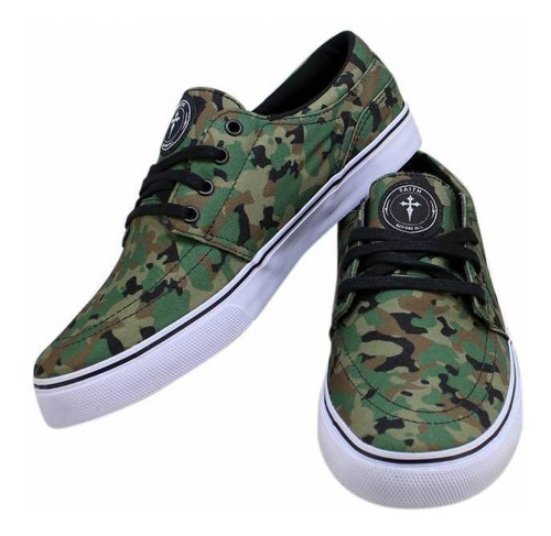 tenis faith camuflado