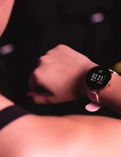 Reloj Deportivo Inteligente Kronos Sport Pink | STF – Stf