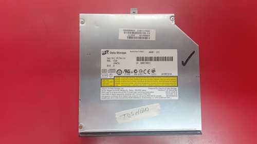 Unidad Dvd Quemadora Para Laptop Gt20n Toshiba