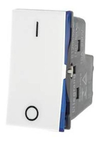 Módulo Interruptor Bipolar Simples 10a - 612005bc Pial Plus+ Cor Branco Corrente nominal 10 A Voltagem nominal 250V