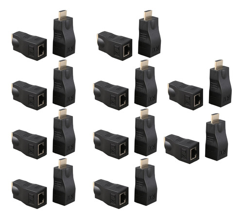 Extensor 10x 4k 3d 1.4 30 M Extensor A Rj45 Sobre Cat 5e/6 N