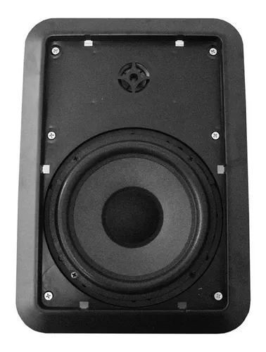 Arandela Loud 6 Retangular Lr6 BL 50w Passiva 2 Vias Flat Par