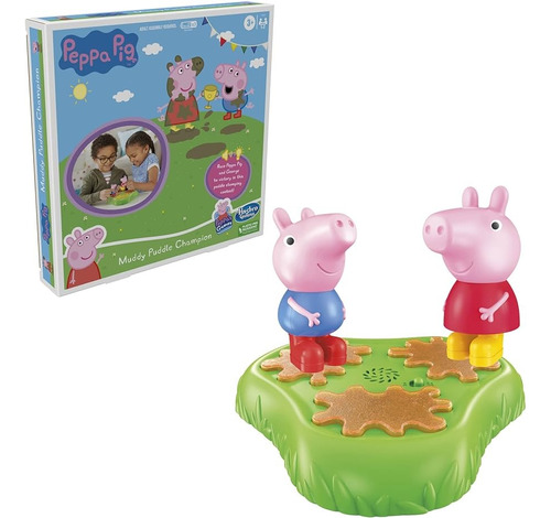 Peppa Pig Juego De Mesa Muddy Puddle Champion Hasbro