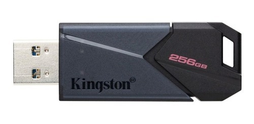 Memoria Flash Usb Kingston De 256 Gb 3.2 Exodia Onix Negra