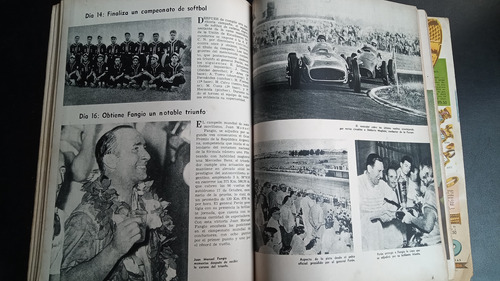 Caras Y Caretas 2179 Perón Fangio Karadagian Febrero 1955 (Usado)