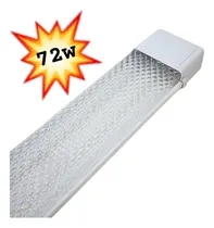 Comprar Lámpara Led Plana Hermética Antipolvo 72w 120cm. Luz Blanca