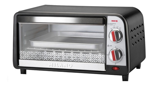 Forno de bancada elétrico NKS Milano ML-910 9L preto 220V