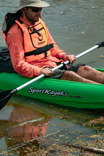 Imagen 9 de 10 de Chaleco Salvavidas Oxigeno Deportivo Mod Kayak Bolsillo