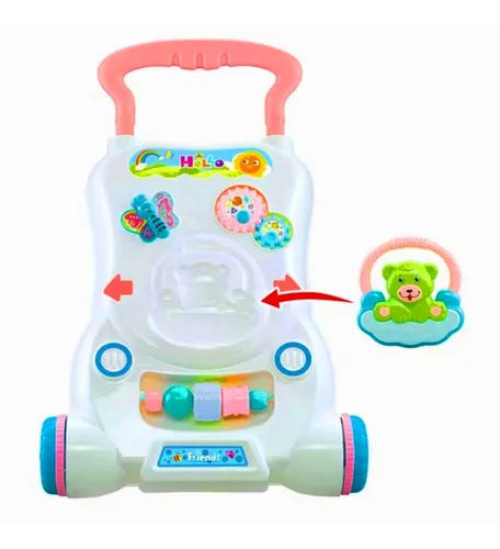 Caminador Musical Baby Walker Con Luces - Kidscool