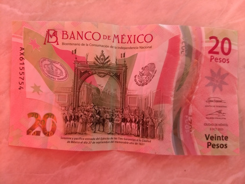 Billetes De 20 Pesos Mexicanos