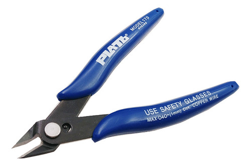 Pinzas De Corte Plato-170 Wishful Diagonal, 170, Color Azul
