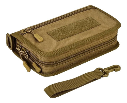 Cartera De Embrague Táctica Hombre Larga Titu Bolso De Mano