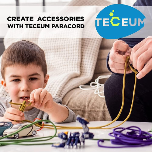 Teceum Paracord Nylon, Disponible En 5 Longitudes Y 45+ Colo