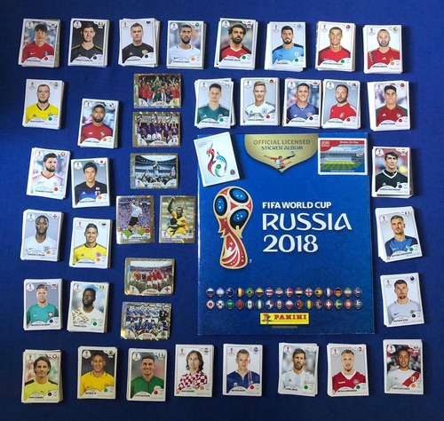 Cartas Panini Rusia 2018 En Excelente Estado