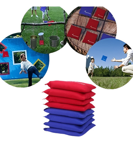 ¡conjunto De 8 Cornhole Bolsas Inmejorable Calidad Y Precio!