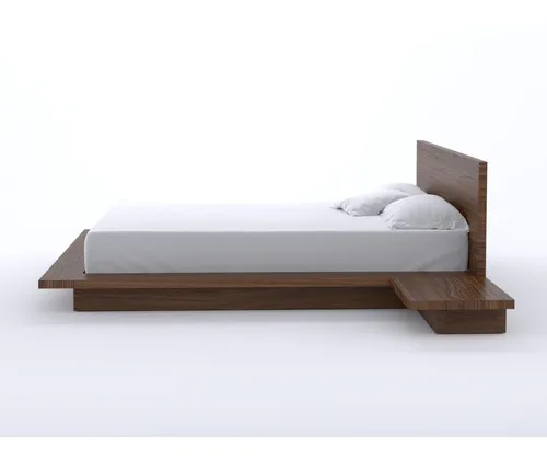 Juego De Alcoba Cama Queen 160 Madera Maciza De Roble