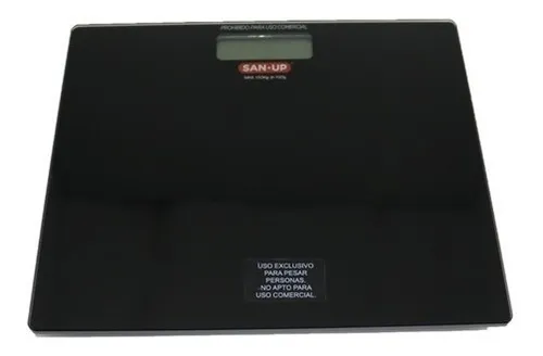 Balanza Digital San Up Bg221 Vidrio Templado Slim 150kg MercadoLibre