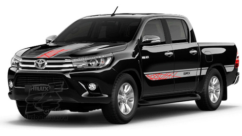 Calco Toyota Hilux Trd Srv Juego Completo Con Portón
