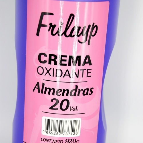 Crema Oxidante Almendras - Hierbas Frilayp X 20 Vol X920ml.