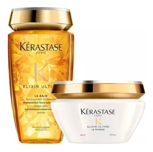 Kérastase Elixir Ultime Bain Elixir 200m  + Le Masque Elixir