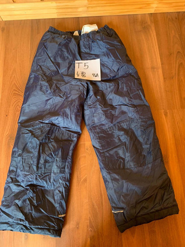 Pantalón Nieve Niño (a) Talla 5.  (96a) Con Detalle Leer