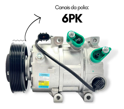 Compressor Delphi Azera Optima 2.0 2.4 2011 2012 2013 2014