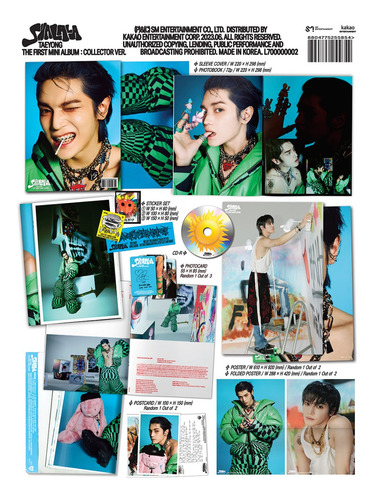 Taeyong - Shalala Collector Ver. Album Nct Original Kpop
