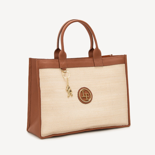 Tote Niza Rafia Beige