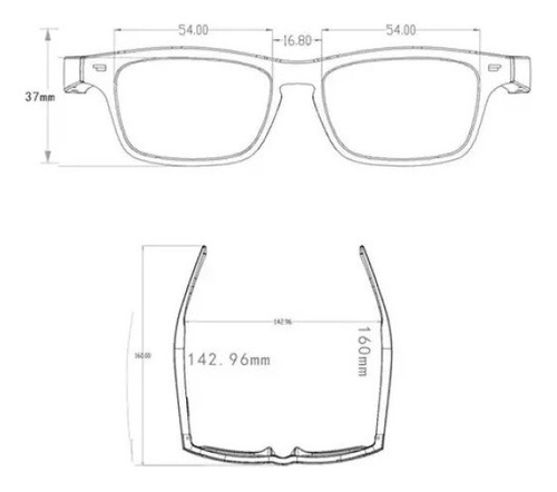 Gafas Bluetooth Inteligentes Con Gafas De Sol Anti-luz Azul