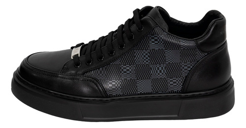 Tenis Hombre Absalon Black By Maison Botter 