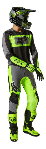 Conjunto Motocross Fox Flexair Mirer Remera Y Pantalon 