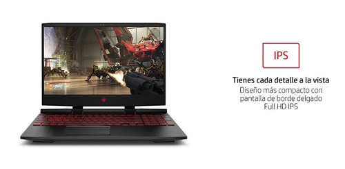 Notebook Hp Omen 15-dc0002la I5 8gb 1tb Gtx1050ti 15,6 Negro