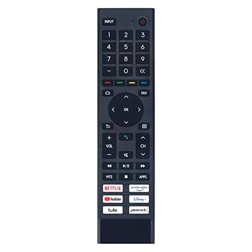 Erf3j80h Replaced Voice Mic Remote Fit For Hisense Smar...