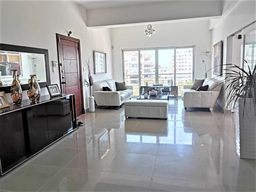 Imagen 1 de 30 de Hermoso Penthouse En Urbanizacion Real, Precio De Alquiler Amueblado Us$3,500.00