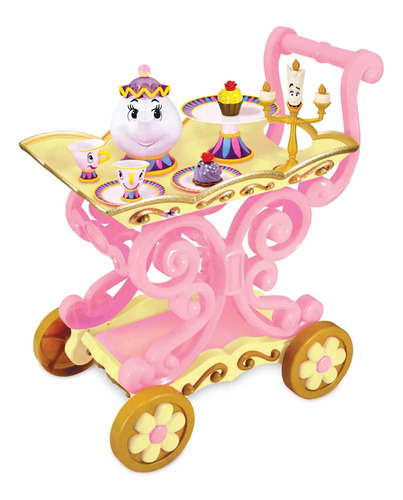 Bella Y Bestia Play Set De Te Coche + Accesorios Disney 2021