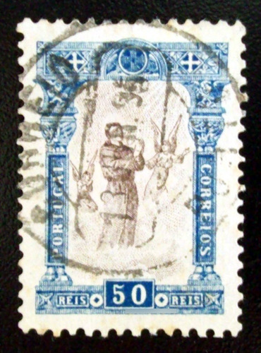 Portugal, Sello Yv. 115 50r San Antonio 1895 Usado L6927