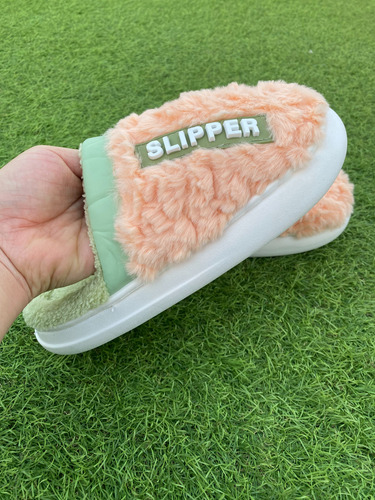 Pantuflas Mujer Invierno Hombre Calentitas Goma Eva Peludas