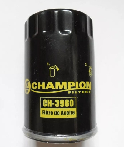 Filtro Aceite Ch3980 Champion Blazer Impala Lumina