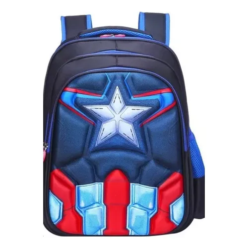 Mochila Marvel Capitan America MercadoLibre