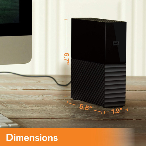 Almacén Externo Wd My Book De 4tb Respaldo Seguro Y Rápido