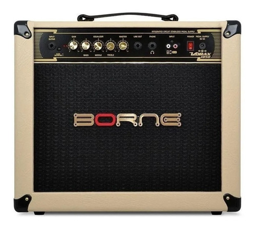 Amplificador Guitarra Borne Vorax 1050 Studio Palha 50 W