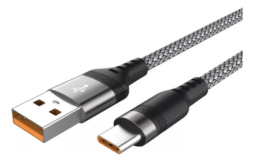 Cable Usb A Tipo C Datos 2m Para iPhone 15 Plus Pro Max