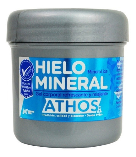 Hielo Mineral Gel Frio 200g Athos
