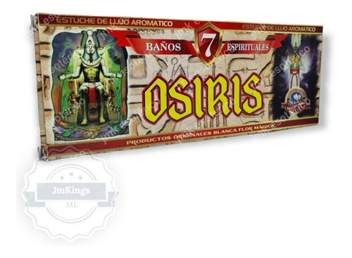 Estuche 7 Baños De Osiris Protección  Abre Caminos Jmk