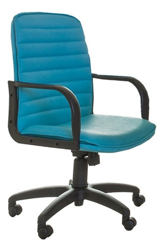 Sillon Ejecutivo Silla Pc Oficina Gerencial Escritorio Color Color Celeste/aqua