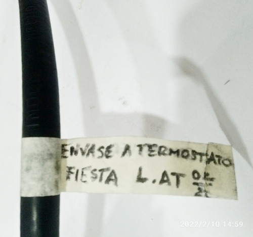 Imagen 4 de 4 de Manguera Envase A Termostato Ford Fiesta Power Max 2004 2013